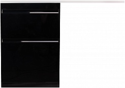 Style Line Мебель для ванной Даймонд 120 L Glass Люкс Plus черная – фотография-9